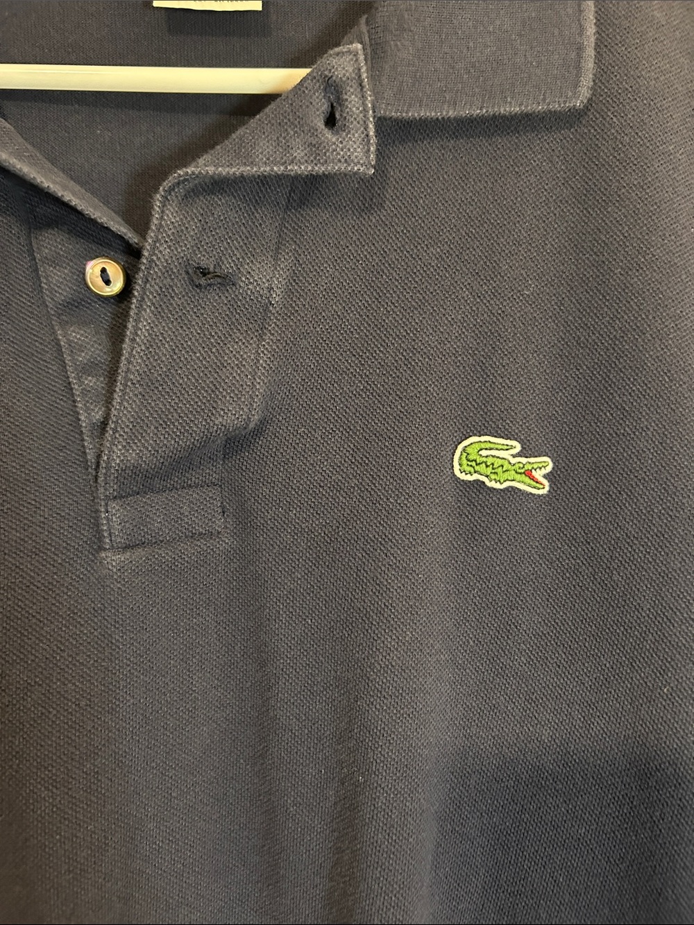 Lacoste Navy Blue Polo men’s size 5 (Medium or Large) - Picture 5 of 10